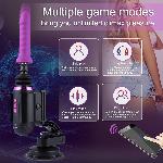 Міні секс-машина Hismith Mini Capsule Sex-Machine with Strong Suction Cup, потужна, перезаряджувана - мініатюра 8