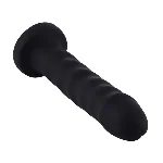 Силіконовий фалоімітатор для секс-машин Hismith 7.1″ Anal Dildo Black, система KlicLok - мініатюра 1