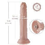 Реалістичний фалоімітатор для секс-машин Hismith 7.5″ Flexible Silicone Dildo, система KlicLok - мініатюра 2
