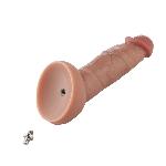 Гіперреалістичний фалоімітатор для секс-машин Hismith Hyper Realistic Silicone Dildo, KlicLok - мініатюра 4