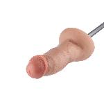 Гіперреалістичний фалоімітатор для секс-машин Hismith Hyper Realistic Silicone Dildo, KlicLok - мініатюра 6