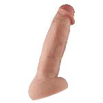 Гіперреалістичний фалоімітатор для секс-машин Hismith Hyper Realistic Silicone Dildo, KlicLok - мініатюра 7