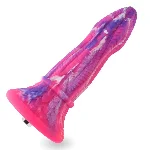 Фалоімітатор для секс-машин Hismith 10.3″ Silicone Monster Dildo Series, KlicLok та присоска - мініатюра 1
