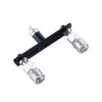 Подвійний конектор для секс-машин Hismith Quick Connector Adapter with Double Head, система KlicLok - мініатюра 6