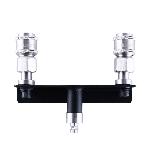 Подвійний конектор для секс-машин Hismith Quick Connector Adapter with Double Head, система KlicLok - мініатюра 2