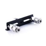 Подвійний конектор для секс-машин Hismith Quick Connector Adapter with Double Head, система KlicLok - мініатюра 5