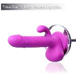 Кріплення для фалоімітаторів на присосці для секс-машин Hismith Suction Cup Adapter 4.5″ KlicLok - S - мініатюра 3