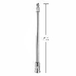 Подовжувач штока для секс-машин Hismith Extension Rod, 30cm - мініатюра 2