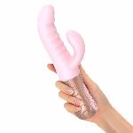 Подвійний пульсатор-кролик Love To Love SASSY BUNNY - BABY PINK - мініатюра 4