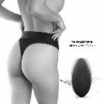 Вібратор у трусики Dorcel DISCREET VIBE M, підігрів та пульт ДК, трусики в комплекті - мініатюра 2