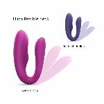 Вібратор для пар із пультом ДК Love To Love MATCH UP - SWEET ORCHID - мініатюра 4