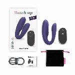 Вібратор для пар із пультом ДК Love To Love MATCH UP - MIDNIGHT INDIGO - мініатюра 7
