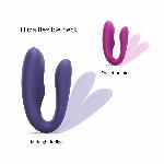 Вібратор для пар із пультом ДК Love To Love MATCH UP - MIDNIGHT INDIGO - мініатюра 4