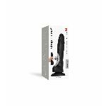 Реалістичний фалоімітатор Strap-On-Me Sliding Realistic Skin Dildo Black M, ефект рухливої шкіри - мініатюра 8