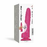 Реалістичний фалоімітатор Strap-On-Me Sliding Skin Realistic Dildo Fuchsia L, ефект рухливої шкіри - мініатюра 7