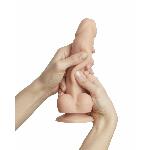 Реалістичний фалоімітатор Strap-On-Me Sliding Skin Realistic Dildo Vanille L, ефект рухливої шкіри - мініатюра 2