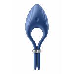 Ерекційне віброкільце-ласо Satisfyer Duelist Blue, 10 режимів, потужний мотор - мініатюра 3