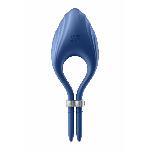 Ерекційне віброкільце-ласо Satisfyer Duelist Blue, 10 режимів, потужний мотор - мініатюра 2