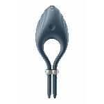 Ерекційне віброкільце-ласо Satisfyer Duelist Dark Blue, 10 режимів, потужний мотор - мініатюра 3
