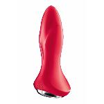 Анальна смарт-вібропробка із перлинним масажем Satisfyer Rotator Plug 1+ Red - мініатюра 5