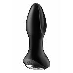 Анальна смарт-вібропробка із перлинним масажем Satisfyer Rotator Plug 2+ Black - мініатюра 5
