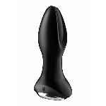 Анальна смарт-вібропробка із перлинним масажем Satisfyer Rotator Plug 2+ Black - мініатюра 2