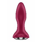 Анальна смарт-вібропробка із перлинним масажем Satisfyer Rotator Plug 2+ Violet - мініатюра 4