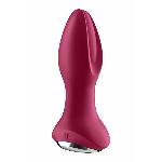 Анальна смарт-вібропробка із перлинним масажем Satisfyer Rotator Plug 2+ Violet - мініатюра 2