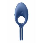 Ерекційне віброкільце-ласо Satisfyer Swordsman Blue, міцна фіксація, 10 режимів, потужний мотор - мініатюра 5