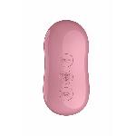 Вакуумний стимулятор із вібрацією Satisfyer Cotton Candy Light Red - мініатюра 5