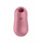 Вакуумний стимулятор із вібрацією Satisfyer Cotton Candy Light Red - мініатюра 3