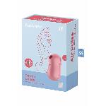 Вакуумний стимулятор із вібрацією Satisfyer Cotton Candy Light Red - мініатюра 7