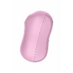 Вакуумний стимулятор із вібрацією Satisfyer Cotton Candy Lilac - мініатюра 4