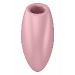 Вакуумний стимулятор-серце з вібрацією Satisfyer Cutie Heart Light Red - мініатюра 3