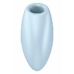 Вакуумний стимулятор-серце з вібрацією Satisfyer Cutie Heart Blue - мініатюра 3