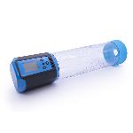 Автоматична вакуумна помпа Men Powerup Passion Pump Blue, LED-табло, перезаряджувана, 8 режимів - мініатюра 2