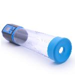 Автоматична вакуумна помпа Men Powerup Passion Pump Blue, LED-табло, перезаряджувана, 8 режимів - мініатюра 3