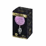 Металева анальна пробка Кролячий хвостик Alive Fluffy Twist Plug S Purple, діаметр 2,9 см - мініатюра 3