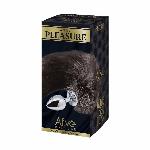 Металева анальна пробка Лисячий хвіст Alive Black And White Fox Tail S, діаметр 2,9 см - мініатюра 4