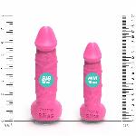 Мило у формі пеніса Pure Bliss MINI Pink, крафтове мило-член, натуральне - мініатюра 5