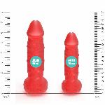 Мило у формі пеніса Pure Bliss MINI Red, крафтове мило-член, натуральне - мініатюра 5
