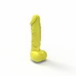 Мило у формі пеніса Pure Bliss MINI Yellow, крафтове мило-член, натуральне - мініатюра 3