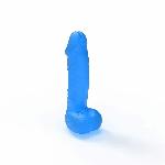 Мило у формі пеніса Pure Bliss MINI Dark Blue, крафтове мило-член, натуральне - мініатюра 4