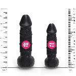 Мило у формі пеніса Pure Bliss BIG Black, крафтове мило-член, натуральне - мініатюра 5