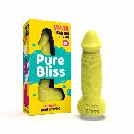 Мило у формі пеніса Pure Bliss BIG Yellow, крафтове мило-член, натуральне - мініатюра 2