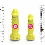 Мило у формі пеніса Pure Bliss BIG Yellow, крафтове мило-член, натуральне - мініатюра 5
