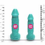 Мило у формі пеніса Pure Bliss BIG Turquoise, крафтове мило-член, натуральне - мініатюра 5
