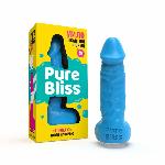 Мило у формі пеніса Pure Bliss BIG Blue, крафтове мило-член, натуральне - мініатюра 2