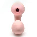 Вакуумний вібратор KISTOY Tina Mini Light Pink, вагінально-кліторальний - мініатюра 3
