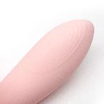 Вакуумний вібратор KISTOY Tina Mini Light Pink, вагінально-кліторальний - мініатюра 4